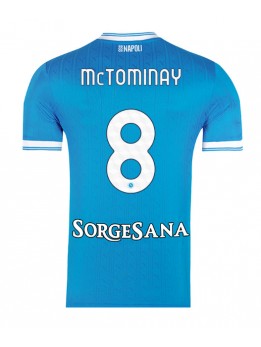 SSC Napoli Scott McTominay #8 Replika Hemmakläder 2025-26 Kortärmad